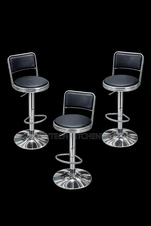360 Swivel Comfort Leather Bar Stool