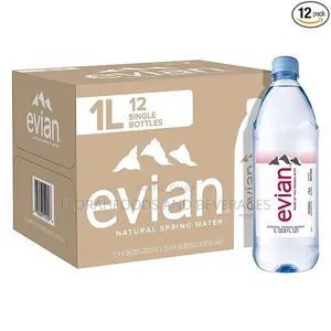 Evian Natural Spring Water (7.2ph Balance)1l×12
