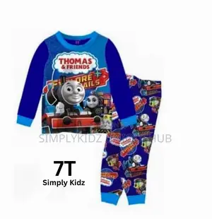 Thomas Friends Cartoon Character Pyjamas - 7t