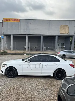 Mercedes-Benz C43 4Matic Sedan AWD (3.0L V6 9AM) 2017 White