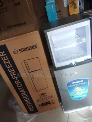 Fast Freezing Snowsea 120l Compact Double Door Refrigerator