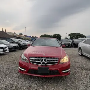 Mercedes-Benz C300 Luxury 4Matic Sedan AWD (3.5L 6cyl 7A) 2014 Red