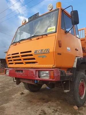 Steyr 1291 Tipper Truck With Auxiliary - 6 Tyres - Foreign Use