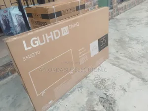New in Lg 55inch Frameless Smart Tv