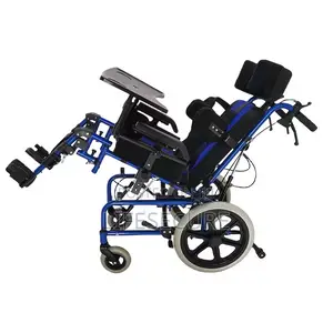 Recline Pediatric Cerebral Palsy Wheelchair With High Back