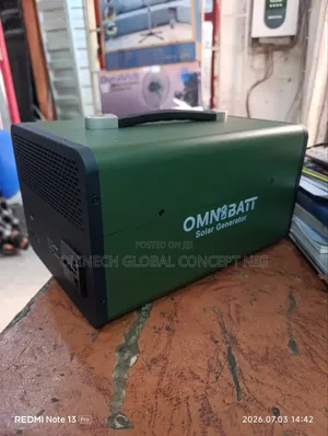 1 Kw Ominibat Solar Power Generator