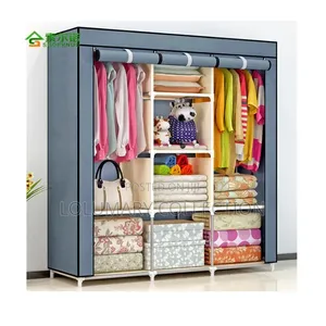 3 Compartment Clothes Wardrobe