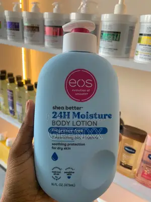 Eos Shea Better Lotion Body Butter 24h Moisture Vanilla Strawberry