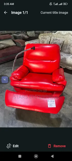Single Recliner Sofa / Modern Chair