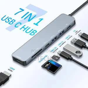 (7-in-1), Usb C to Hdmi Adapter With Hdmi, 100w Pd,