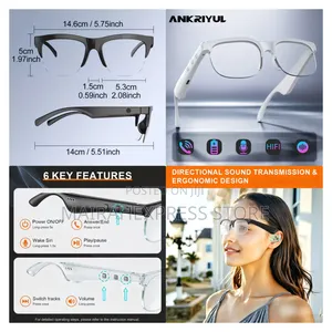 2in1 Smart Bluetooth Wireless Glass