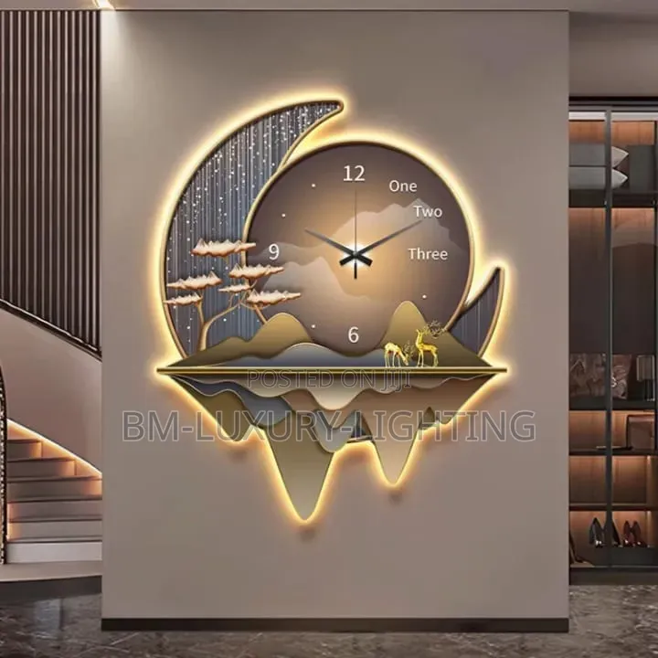 Modern Led Wall Frame Clock