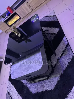 Imported 2in1 Marble and Glass Table
