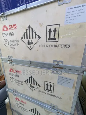 SMS 7.6kwh 24v Lithium Ion Solar Inverter Batteries in Stock.