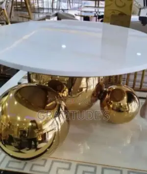 Classic Marble Top Center Table
