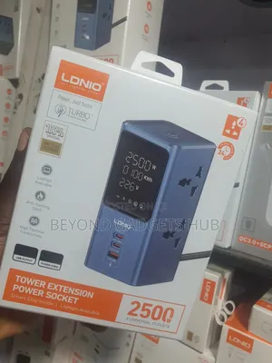 Ldnio 2500w Tower Extension Power Socket