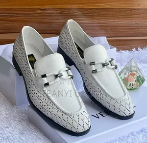 Designer Luxury White Color Shoe