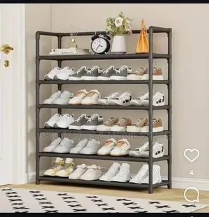 6-Tier Multipurpose Shoe Rack – Strong, Spacious Stylish