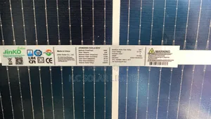 580w Half-Cut Bifacial Jinko Panel