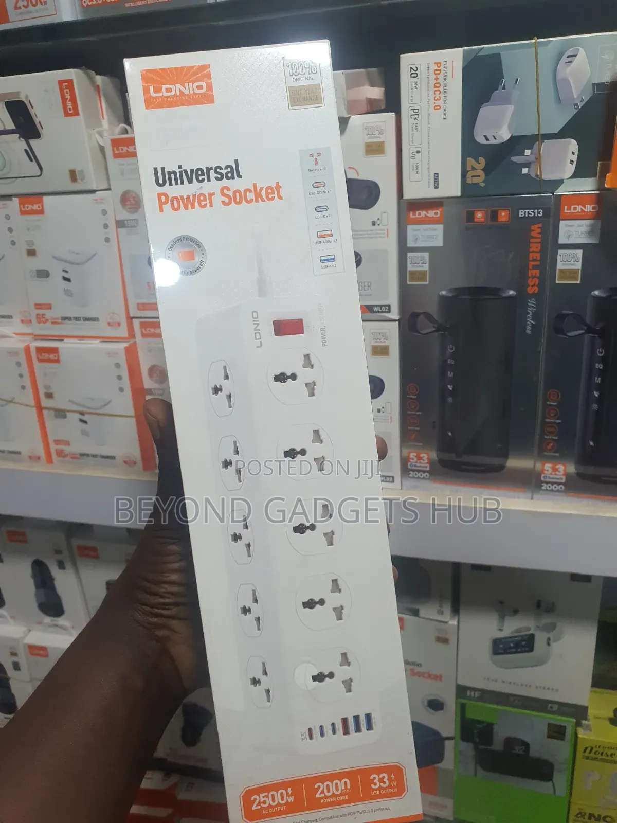 Ldnio Universal Power Socket With Usb Fast Charging