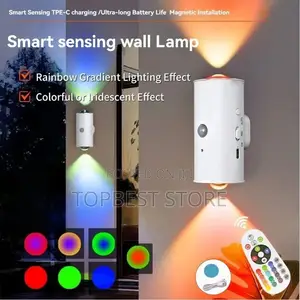 Best Quality Sensor Wall Light Multiple Color Rechargeable