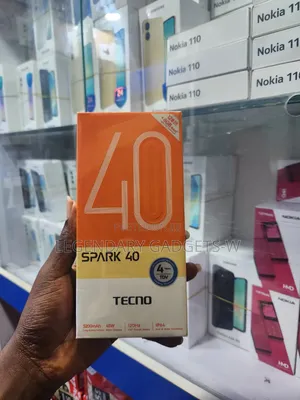 New Tecno Spark 40 128 GB Black