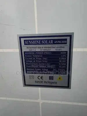300 Watts Solar Panel