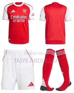 Arsenal 2025/2026 Jersey (Shirt and Short Set)