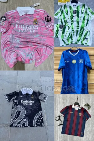 All Clubs Jerseys Available Madrid Chelsea Manchester Super Eagle