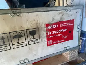 35kwh 51.2v Lithium Battery Sako