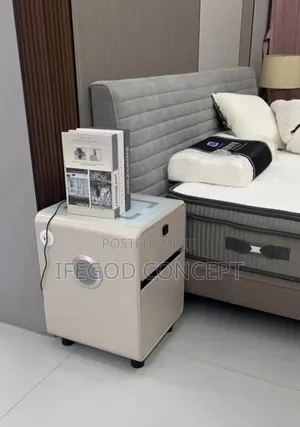 Modern Smart Bedside Safe