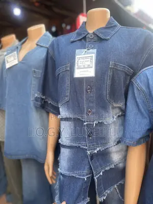 Premium Women’S Two-Piece Denim Set
