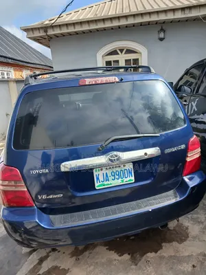 Toyota Highlander 2003 Blue