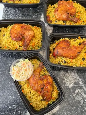 Fried Rice And Chicken