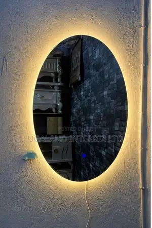 Smart Touch Oval Led Wall Mirror