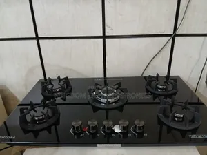 High Quality Phima 5 Burners Inbuilt Gas Cooker 60x90cm Copper