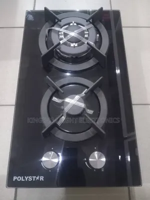 Polystar Inbuilt 2 Burners Gas Cooker Copper