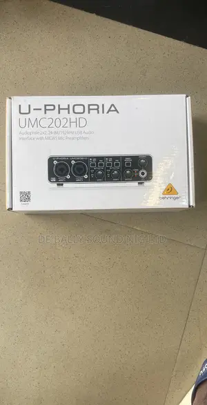 Behringer U-phoria Umc202hd2*2 Usb Audio Interface