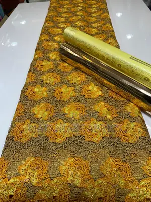 Guipure Lace Fabric – Premium Quality | 5 Yards
