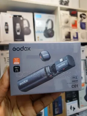 Godox C01 Kit2 Wireless Lavalier Microphone for Usb Intelligent