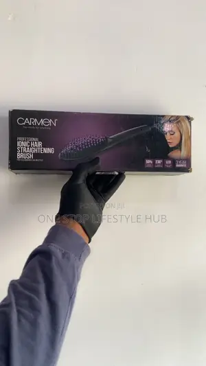 Brand New Carmen Professional Ionic Hair Straightening Brush