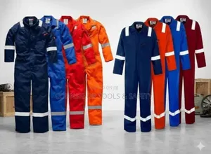 Straight Coverall With All Colours