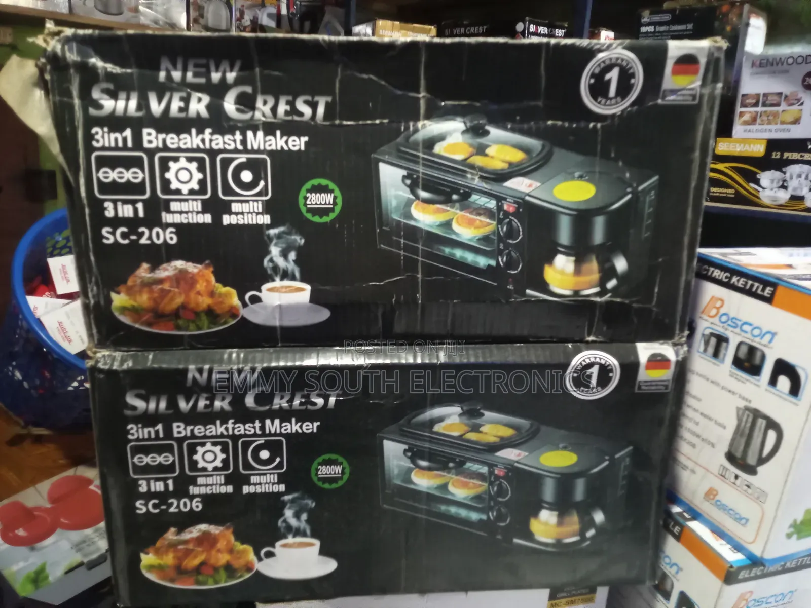 Silver Crest 3 in One Breakfast Maker