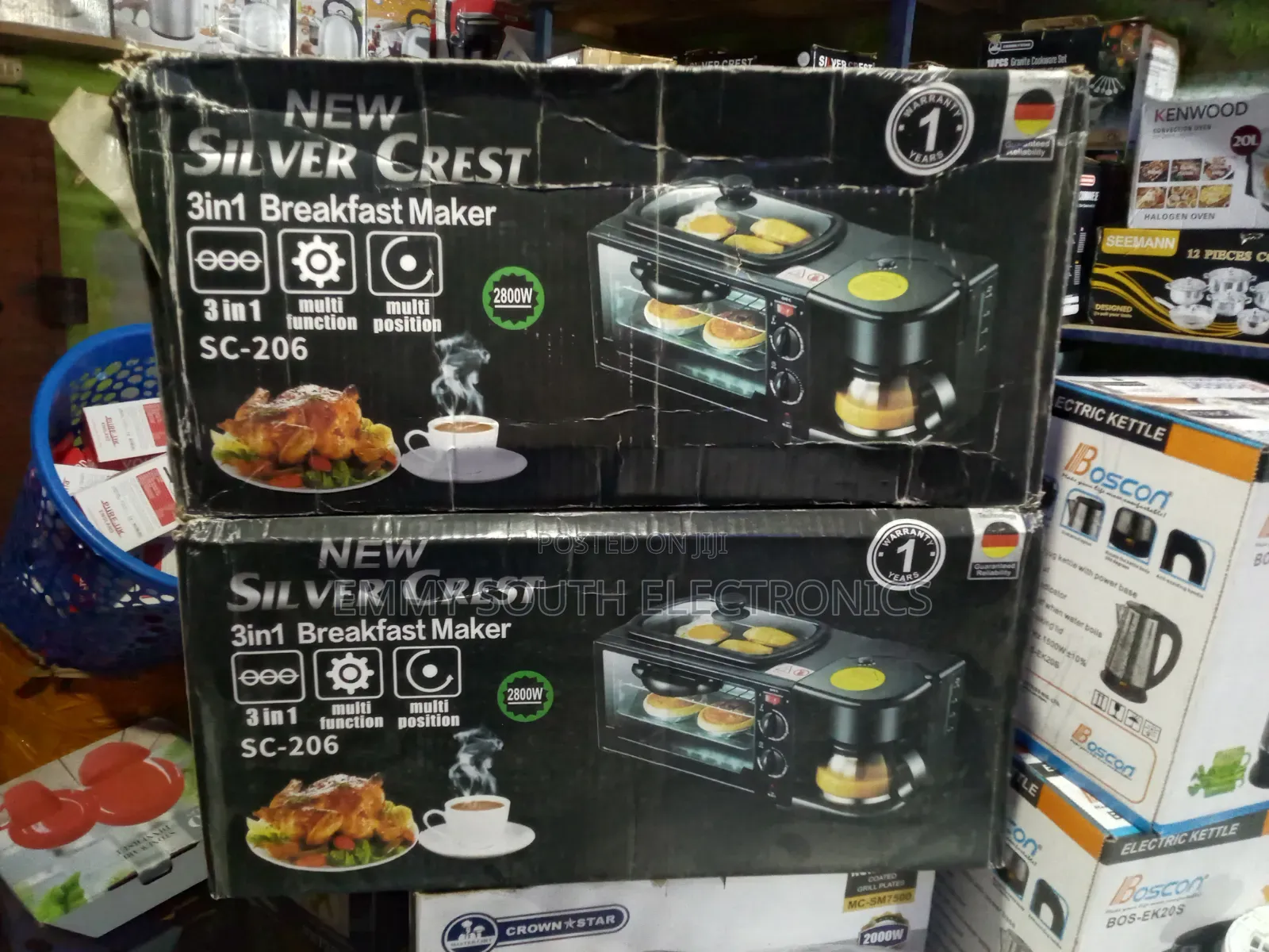 Silver Crest 3 in One Breakfast Maker