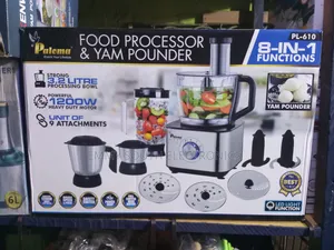 Palama Food Processor Yam Pounder 8 in One Function 3.3 Liters
