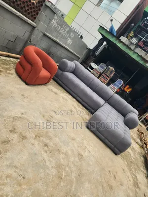 Executive L-Shaped Sofa Couch Made With Topnotch Materials