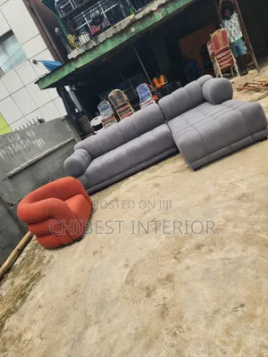 Executive L-Shaped Sofa Couch Made With Topnotch Materials