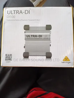Behringer Ultra-Di Di100 Professional Battery Phantom