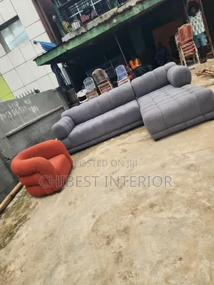 Luxury L-Shaped Sofa Couch.
