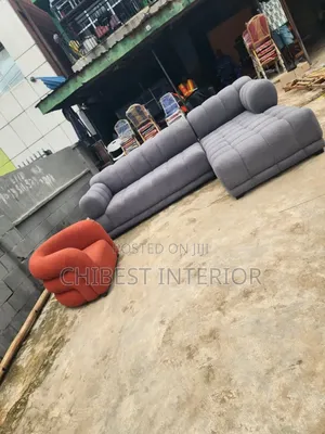 Luxury L-Shaped Sofa Couch.